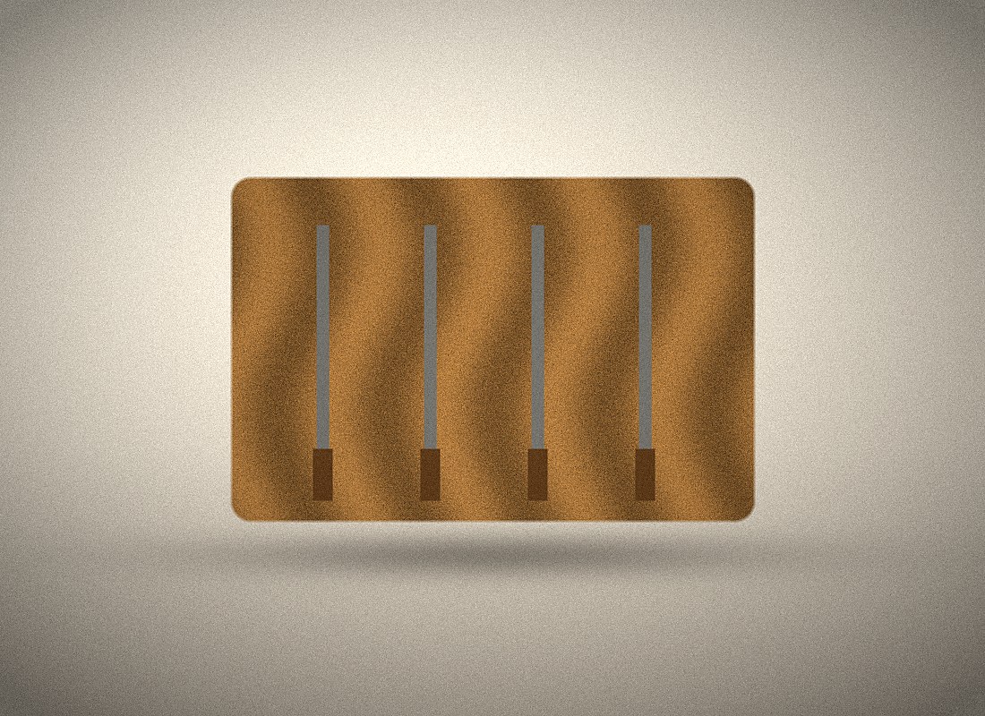 Bamboo cheese set with four tools